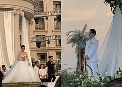 Video: Đông Nhi và Ông Cao Thắng rơi lệ trong giây phút hạnh phúc nhất đám cưới