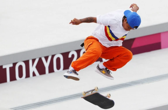 Phong cách các vận động viên trượt ván tại Olympic Tokyo