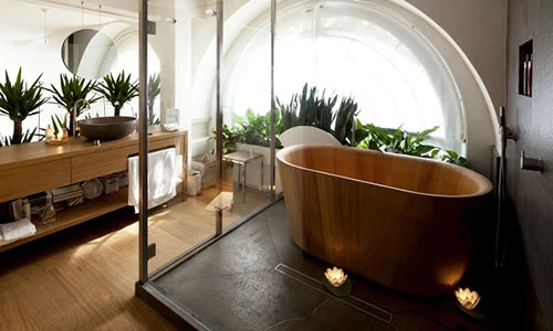 Phòng tắm kiểu Nhật: Đơn giản mà cực "chất"