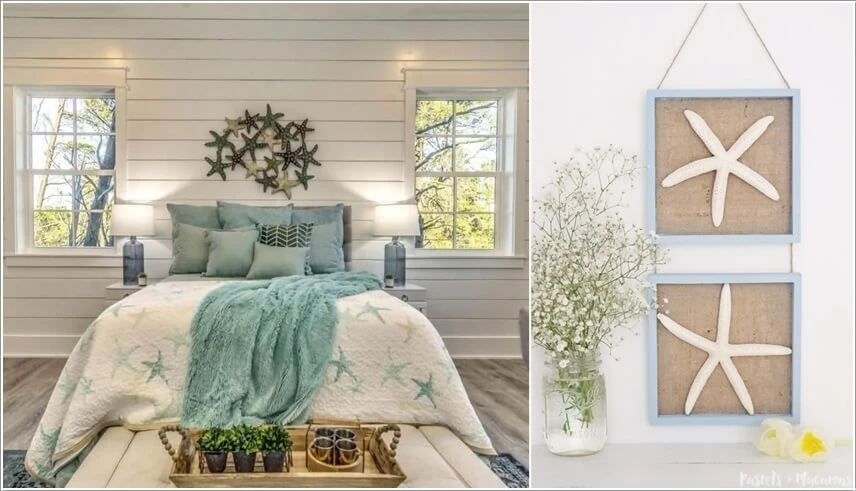 Ý tưởng trang trí tường nhà sáng tạo lấy cảm hứng từ biển