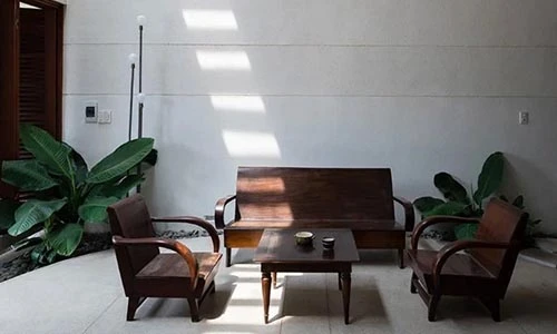 Ngôi nhà 3 thế hệ pha lẫn kiến trúc hiện đại và truyền thống