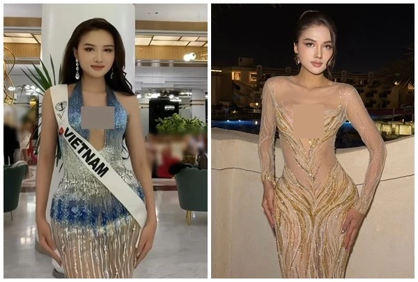 Á hậu Thu Ngân đẹp ngọt ngào ở Miss Intercontinental