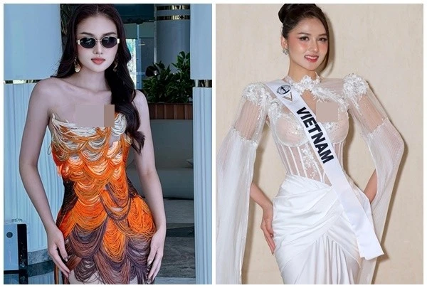 Á hậu Thu Ngân khoe vẻ gợi cảm tại Miss Intercontinental
