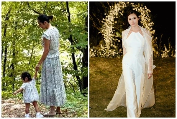 Á hậu Hoàng My khoe ảnh bên con gái sau tuyên bố chia tay bạn trai