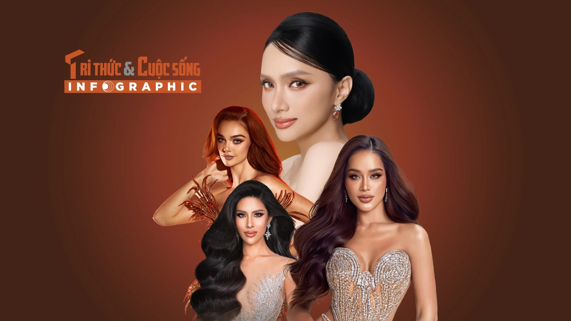 [INFOGRAPHIC] Hương Giang cùng dàn mỹ nhân thi MGI All Stars 