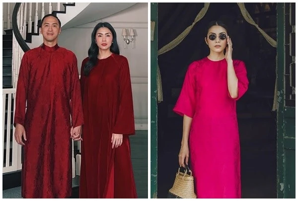 Tăng Thanh Hà diện áo dài mỗi dịp Tết khoe thần thái 'đỉnh cao'