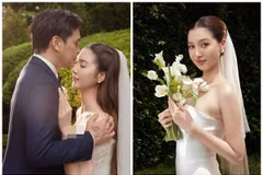 Ảnh cưới đẹp như mơ của Hồ Quang Hiếu và vợ kém 17 tuổi trước thềm hôn lễ