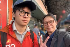 Đạo diễn Trần Lực cùng con trai đóng phim điện ảnh