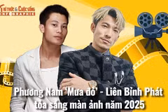 [INFOGRAPHIC] Phương Nam 'Mưa đỏ' - Liên Bỉnh Phát tỏa sáng màn ảnh năm 2025