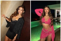 Sắc vóc quyến rũ của tân Hoa hậu Hoàn vũ Indonesia 2025