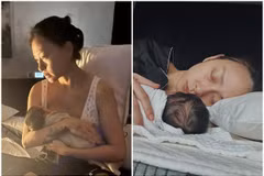 Ngô Thanh Vân nhiều đêm thức trắng chăm con gái nhỏ