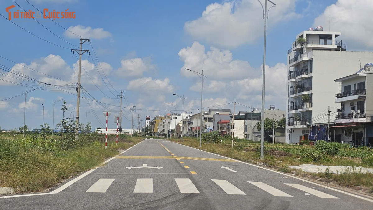 Quang cảnh dự án xây dựng Khu dân cư mới đường 390