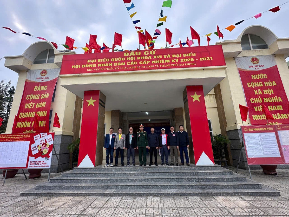 Đặc khu có 2 khu vực bỏ phiếu gồm khu vực 1 (khu vực dân sự) và khu vực 2 (gồm các cơ quan, lực lượng vũ trang đứng chân trên địa bàn).