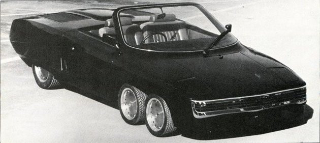 Sở hữu động cơ mạnh mẽ so với các mẫu xe cùng thời nhưng Panther 6 (1977) lại khiến khách hàng khó hiểu với thiết kế 6 bánh và tốc độ không như hãng sản xuất công bố.