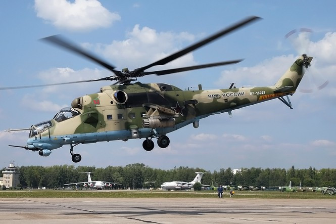 Mi-35M là sự hiện đại hóa sâu của trực thăng chiến đấu và vận tải Mi-24. Được sản xuất để xuất khẩu và phục vụ nhu cầu của quân đội Nga. Trực thăng được thiết kế để đánh bại xe bọc thép của đối phương, hỗ trợ hỏa lực cho lực lượng mặt đất trên chiến trường, lực lượng tấn công đường không và sơ tán những người bị thương.