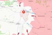 Lần đầu tiên quân đội Nga tiến về thành phố Siversk từ 3 hướng