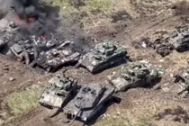 Trận đánh của Nga phá hủy danh tiếng của xe tăng Leopard 2 