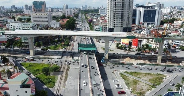 Vành đai 2 trên cao có tiến độ thông xe kỹ thuật vào cuối năm nay