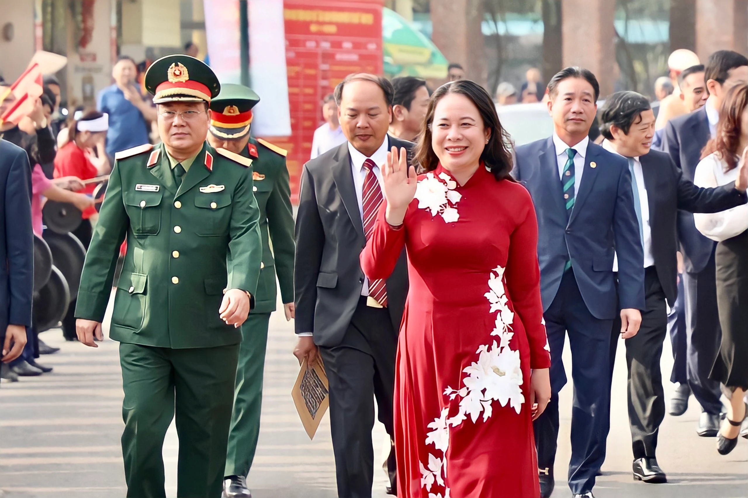 Quyền Chủ tịch nước Võ Thị Ánh Xuân dự “Ngày hội Sắc xuân trên mọi miền Tổ quốc“