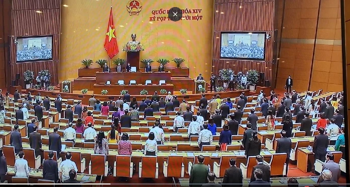 Quốc hội mặc niệm Đại biểu Nguyễn Thanh Quang