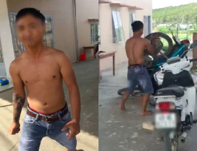 Đau đớn hình ảnh vợ bầu bị chồng bạo hành thậm tệ