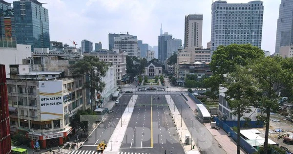 TP HCM: Cận cảnh phố Lê Lợi sau nhiều năm rào chắn