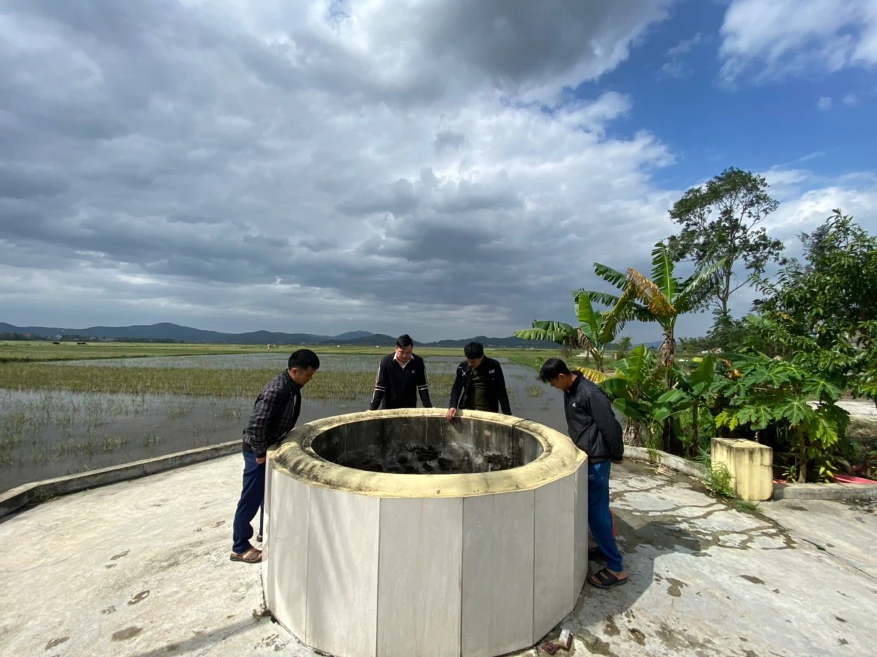 Độc đáo cách người dân Kỳ Khang giữ gin hệ thống giếng cổ 