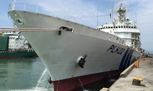 Cận cảnh tàu Cảnh sát biển Nhật Bản thăm Việt Nam