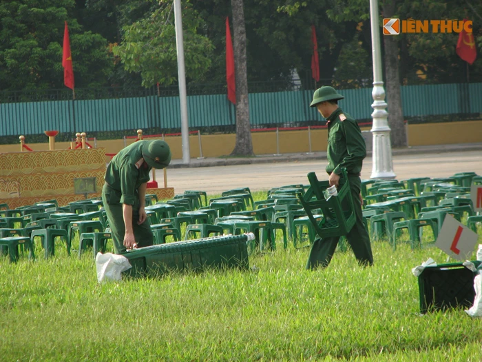 Quảng trường Ba Đình trước thời khắc lịch sử 70 năm Quốc khánh 2/9