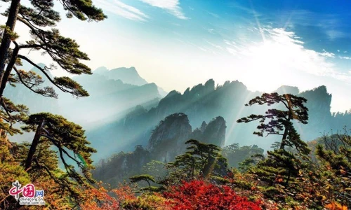 Khoảnh khắc đẹp tuyệt ở danh thắng Hoàng Sơn 