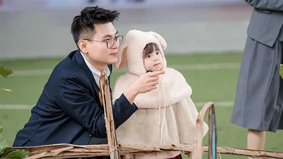 Pam tiếp tục tạo nên 'cơn sốt' với khoảnh khắc 'bỏ rơi' ba Long  