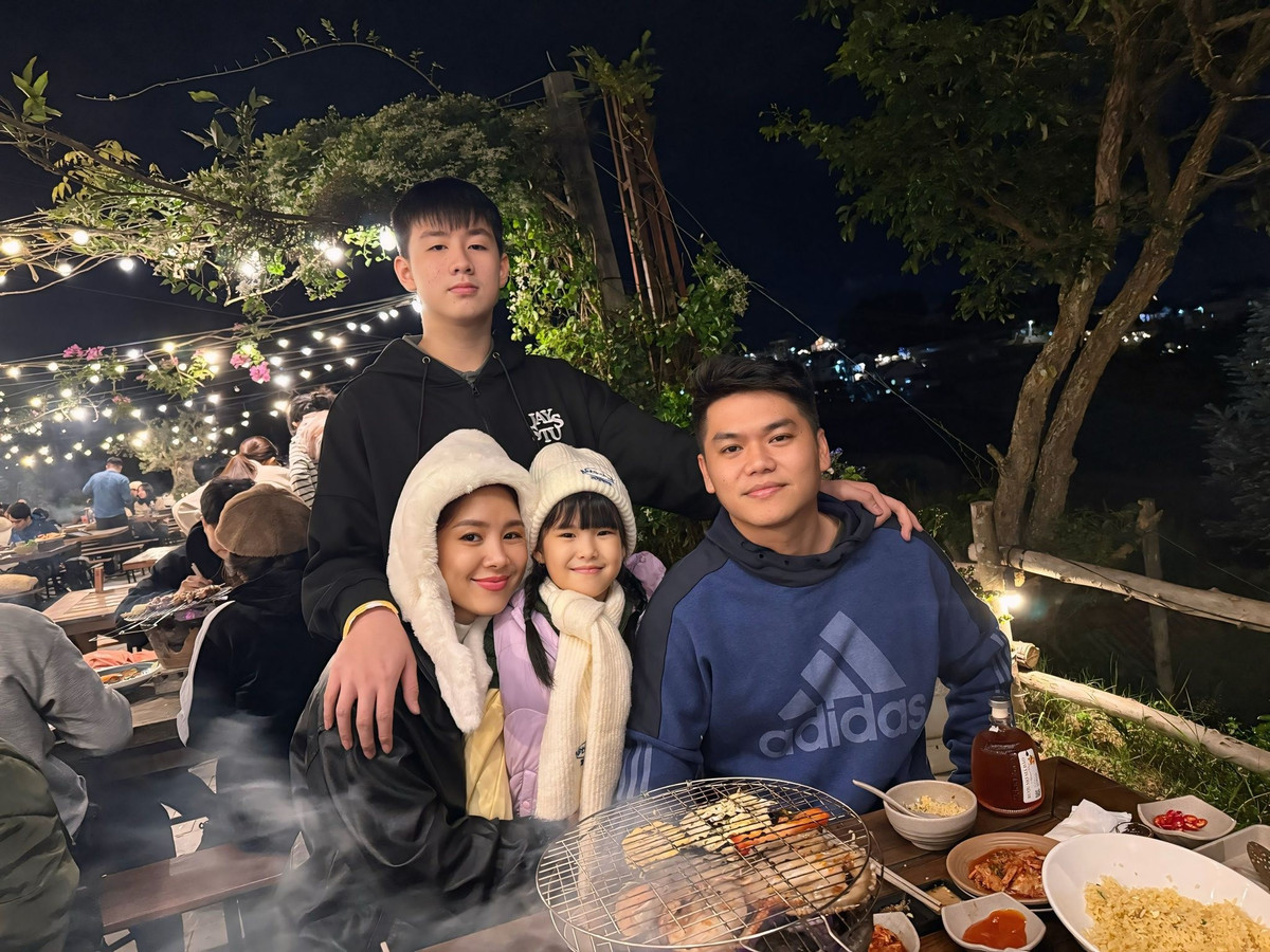 Vợ chồng Lê Phương thường đưa các con đi chơi xa vào các dịp cuối tuần để thay đổi không khí, vun đắp tình cảm.