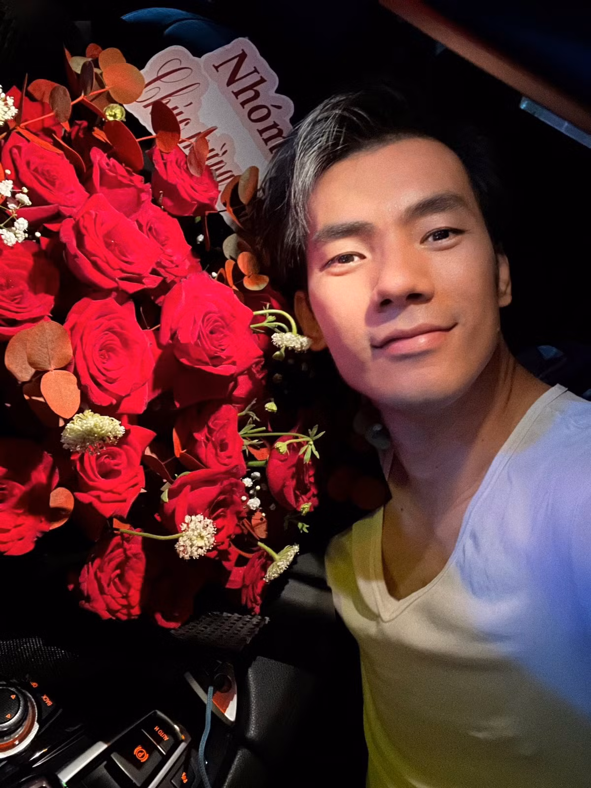 Nhan Phúc Vinh mừng sinh nhật. Ảnh: FB Nhan Phúc Vinh