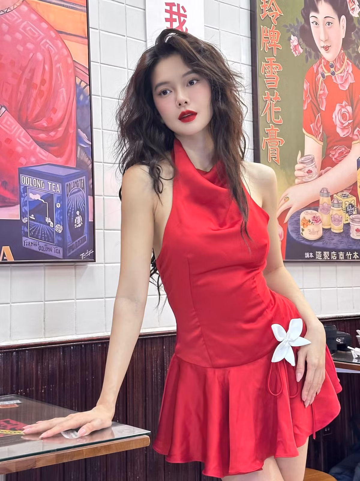 Yên Đan cũng được khen có vóc dáng, gương mặt đẹp, khả năng nhảy tốt. Ảnh: FB Yên Đan