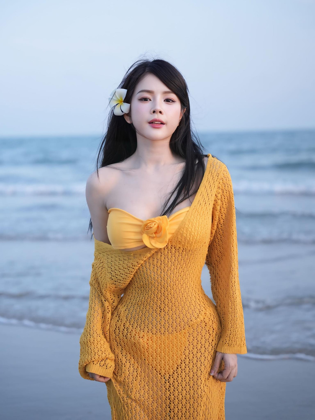 Người đẹp sinh năm 1995 từng sửa mũi đến 2 lần để có được diện mạo ưng ý. Ảnh: FB DJ Mie