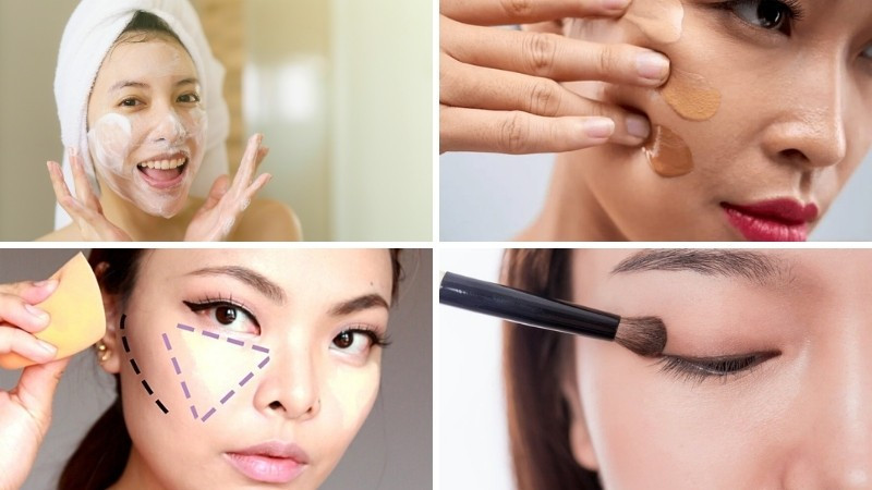 Chọn kem nền lâu trôi, phù hợp loại da. Kem nền quyết định lớn đến độ bền của lớp makeup. Hãy chọn các loại kem nền lâu trôi, không thấm nước và phù hợp với tình trạng da (da dầu, da khô, da hỗn hợp) để tránh xuống tông nhanh.