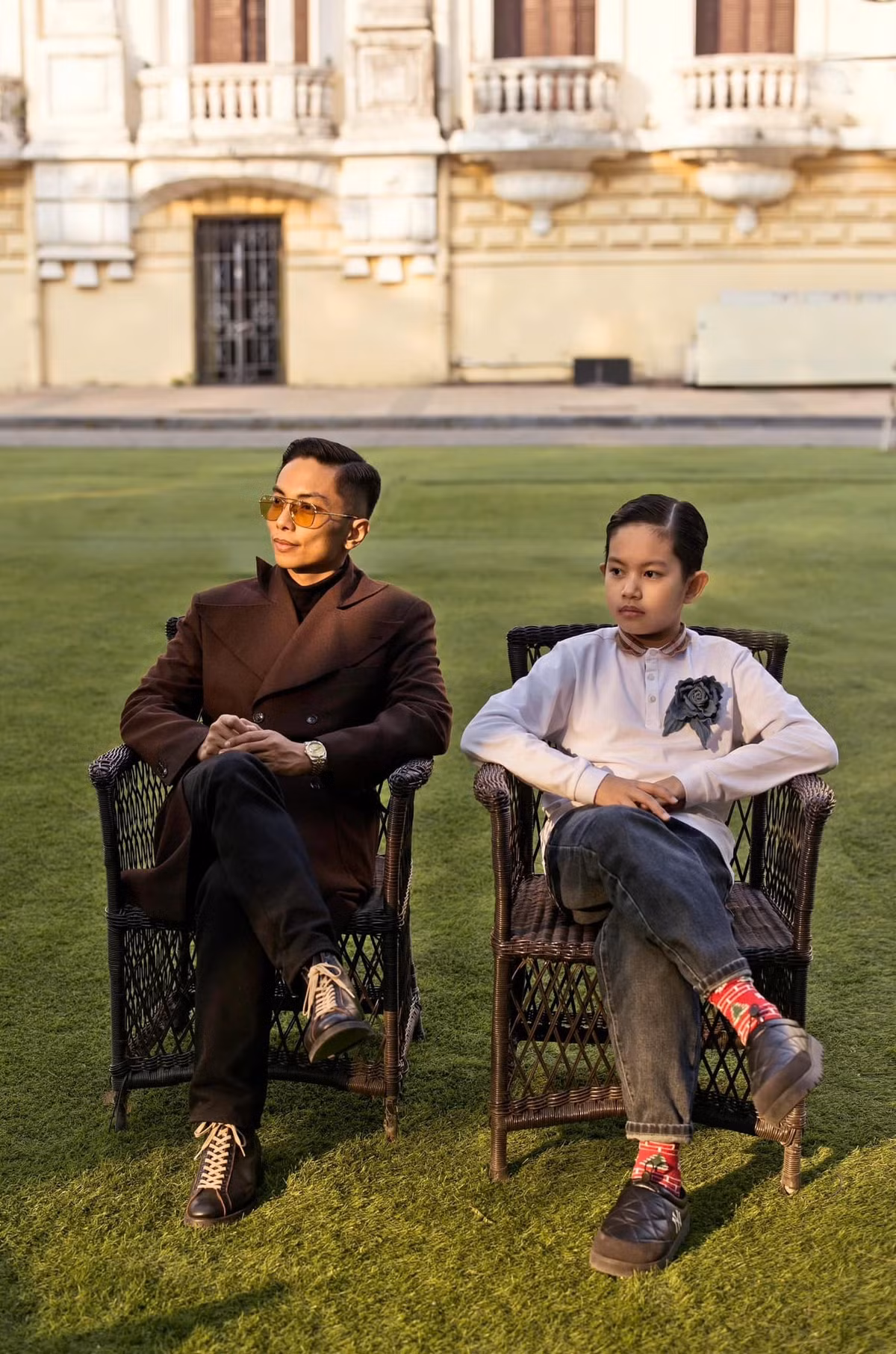 Cậu nhóc được nhiều người đặt cho biệt danh "soái ca nhí".