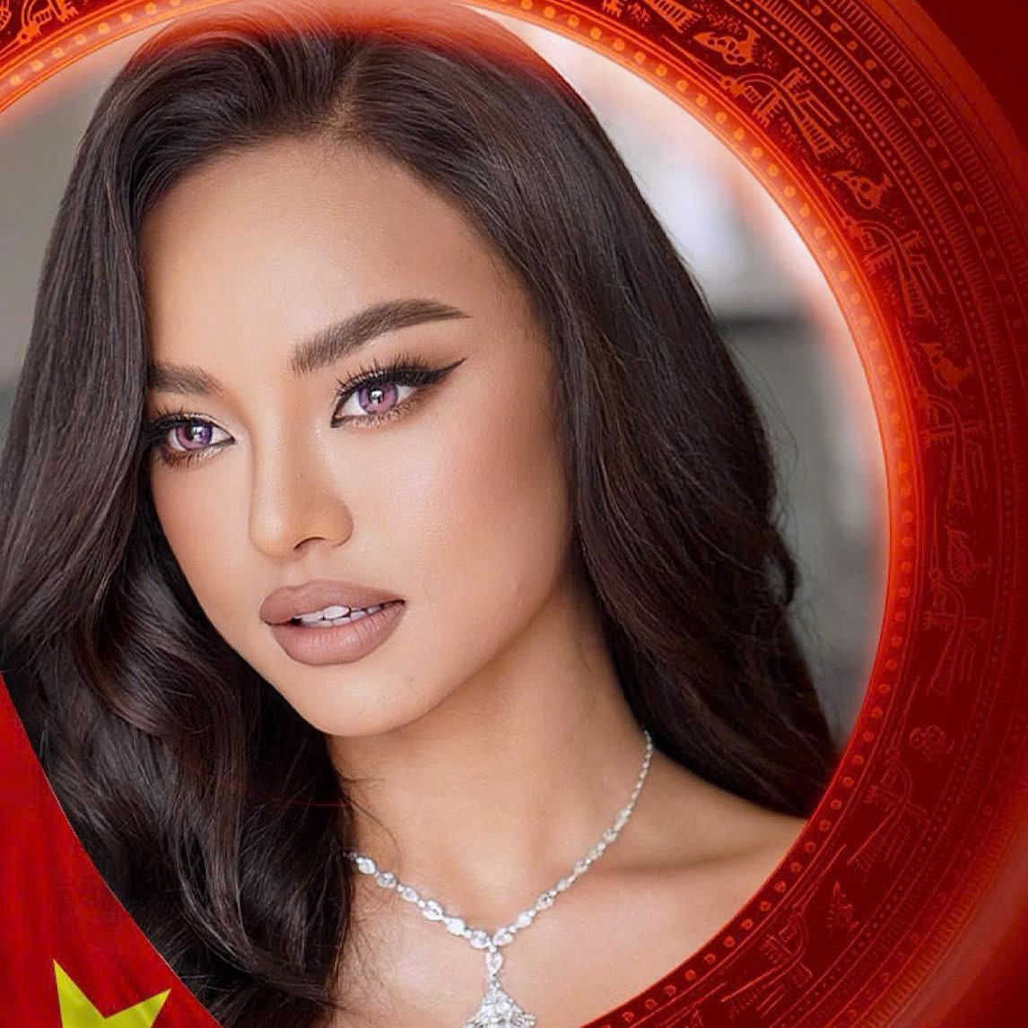 Người mẫu Mai Ngô đại diện Việt Nam tham dự Miss Charm 2025. Ảnh: FB Mai Ngô