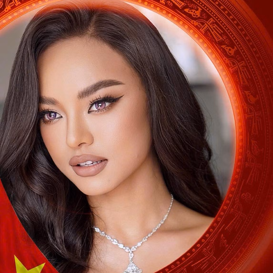 Người mẫu Mai Ngô đại diện Việt Nam tham dự Miss Charm 2025. Ảnh: FB Mai Ngô