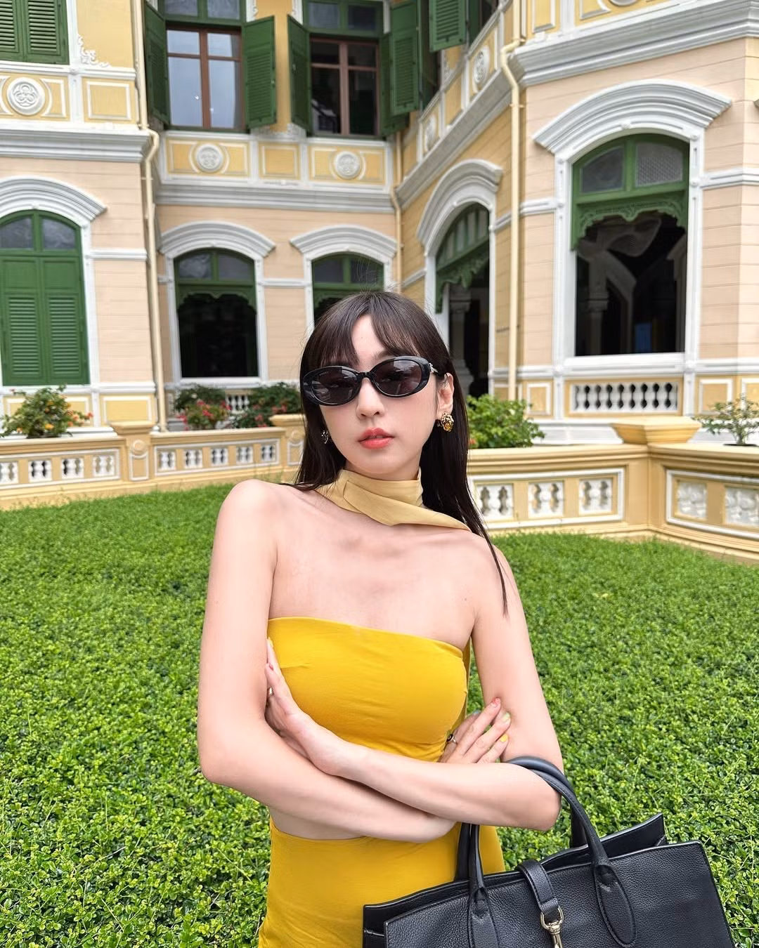 Hiện tại, Giản Tiệp đã có người yêu. Năm 2024, người mẫu này từng sang Đà Nẵng, Hội An du lịch.