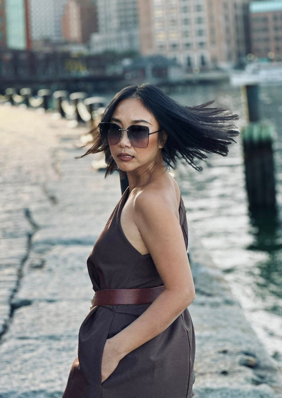 Ca sĩ Đoan Trang ghi lại những hình ảnh ở Boston. Ảnh: FB Doan Trang