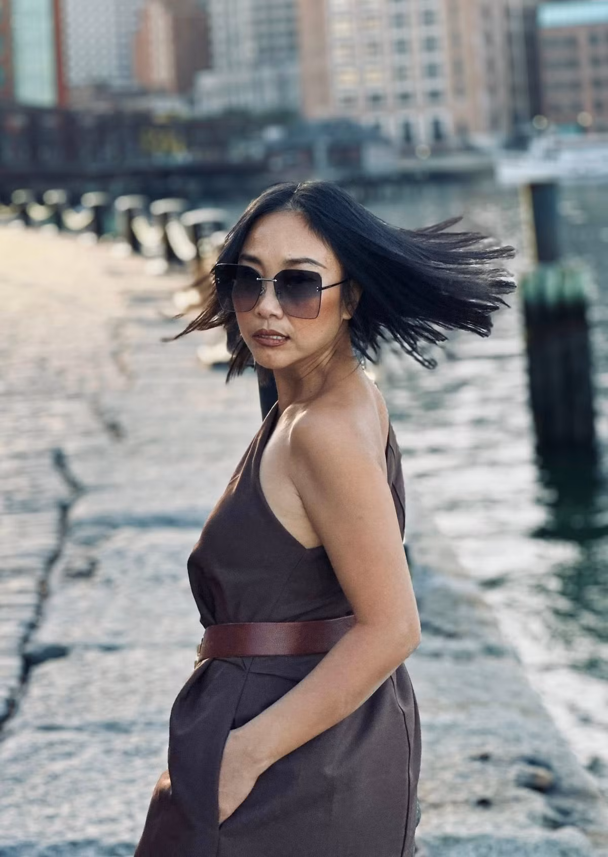 Ca sĩ Đoan Trang ghi lại những hình ảnh ở Boston. Ảnh: FB Doan Trang