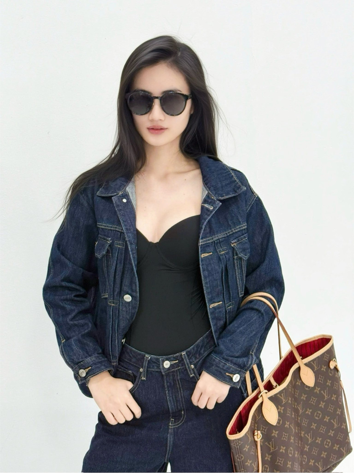 Hoa hậu Ý Nhi diện outfit năng động, cá tính khởi đầu cho một ngày mới. Ảnh: FB Huỳnh Trần Ý Nhi