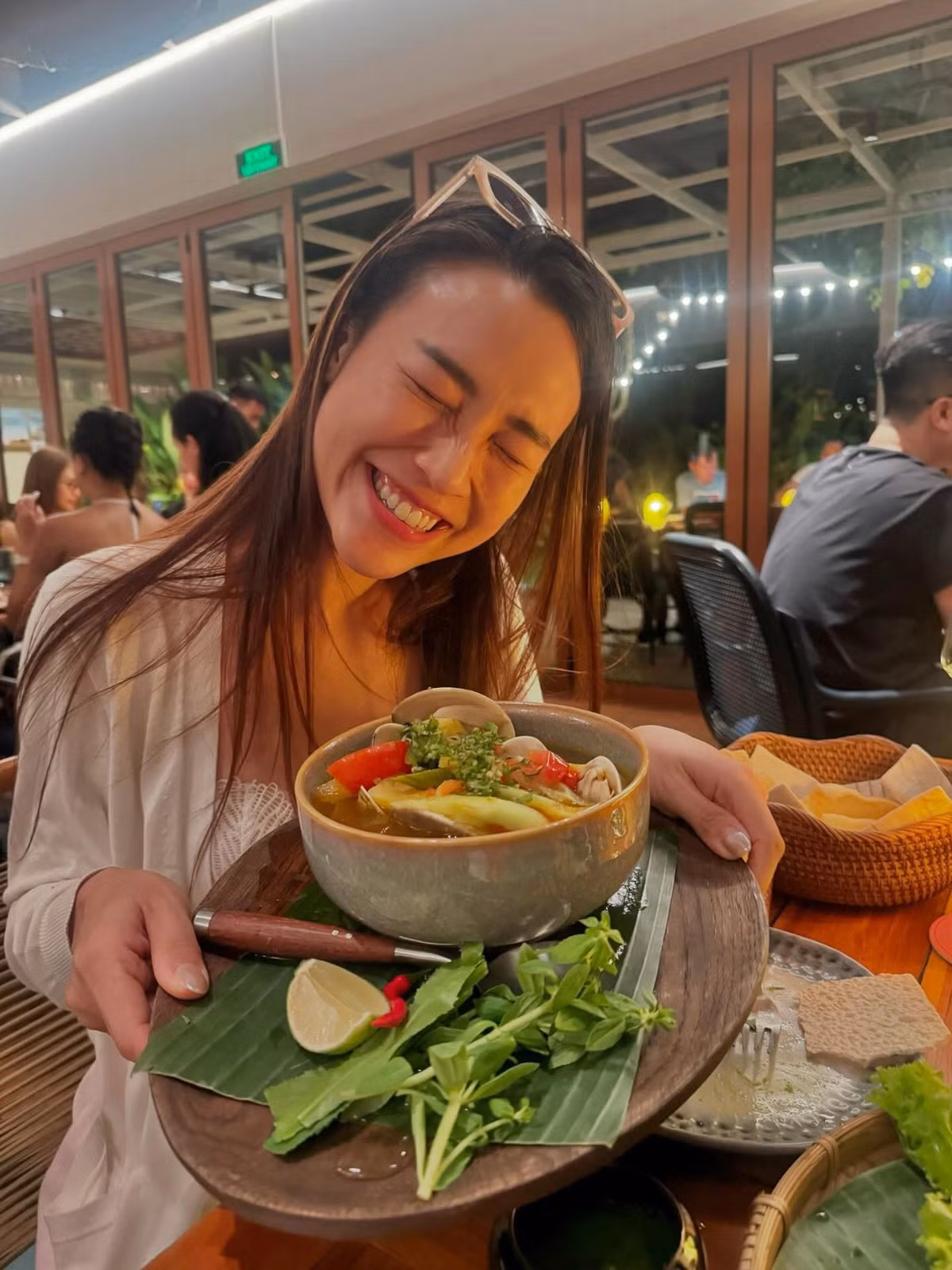 Bên cạnh sự nghiệp, nữ MC dành nhiều thời gian cho con trai nhỏ.