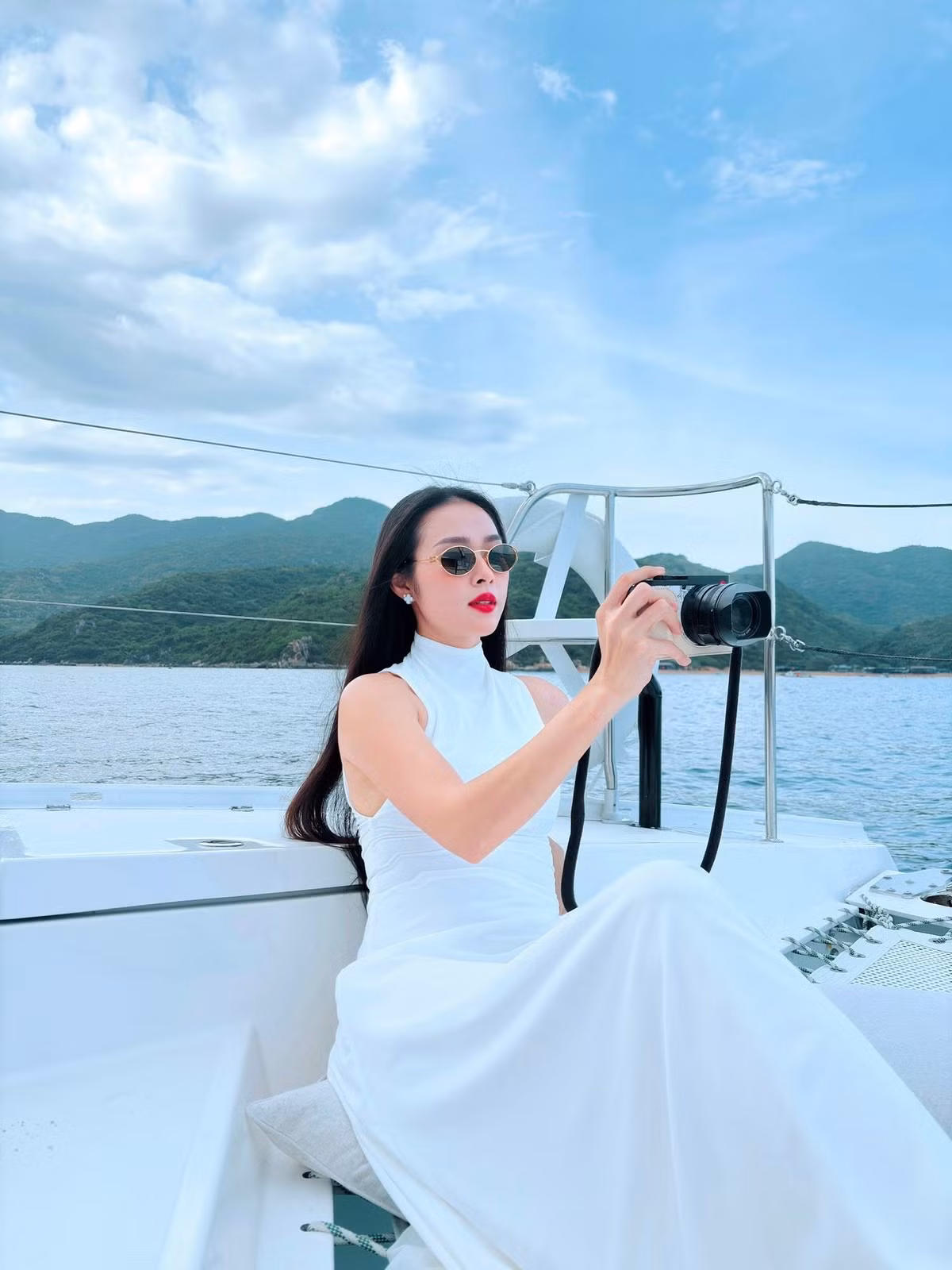 Ở tuổi 30, Diệp Bảo Ngọc ngày càng chứng minh nhan sắc thăng hạng. Ảnh: FB Diệp Bảo Ngọc