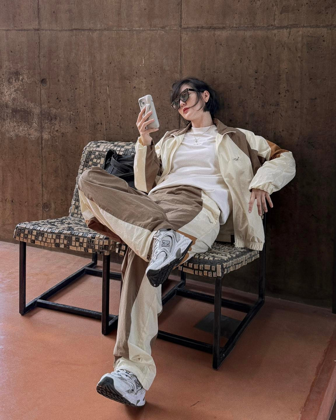 Có thể thấy kể từ ngày về công ty Sơn Tùng, gu thời trang của mỹ nhân sinh năm 1997 ngày càng thăng hạng. Ảnh: FB Hải Tú