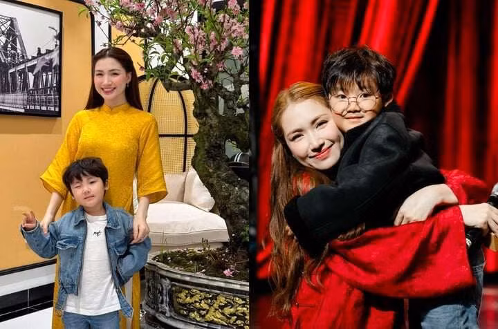 Sau 3 năm chia tay thiếu gia Minh Hải, Hòa Minzy hiện tại làm mẹ đơn thân có cuộc sống tự do, dành thời gian chăm sóc con trai và phát triển sự nghiệp ngày càng rực rỡ. Ảnh: FB Hoà Minzy