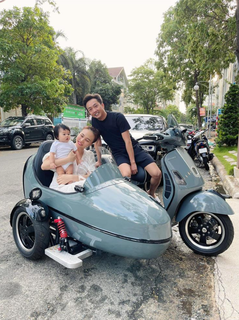 Đặc biệt, Cường Đô La từng mạnh tay chi gần 200 triệu đồng chỉ để tậu xe cho Suchin dạo phố.