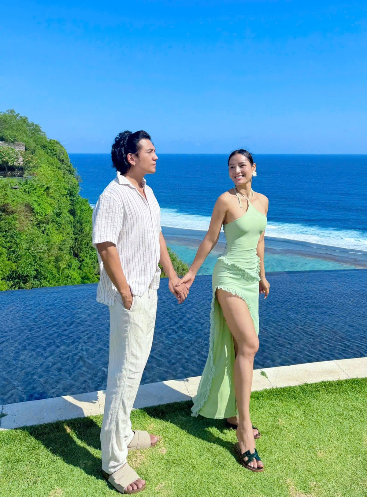 Tháng 6/2023 cặp đôi đón thêm bé Tyga đến tháng 1/2025 bé Loka chào đời, cả 2 đều là bé trai. Ca sĩ hạnh phúc vì có ông xã diễn viên điển trai làm điểm tựa trong công việc, cuộc sống.