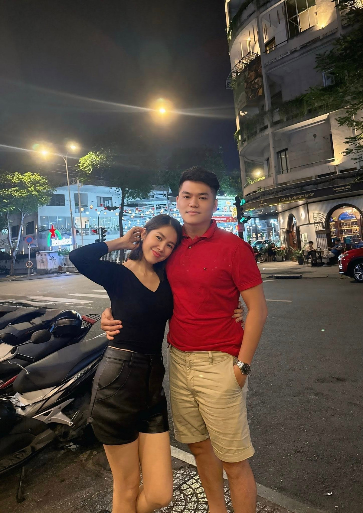 Diễn viên Lê Phương cho biết ông xã chính là điểm tựa của cô. Ảnh: FB Lê Phương